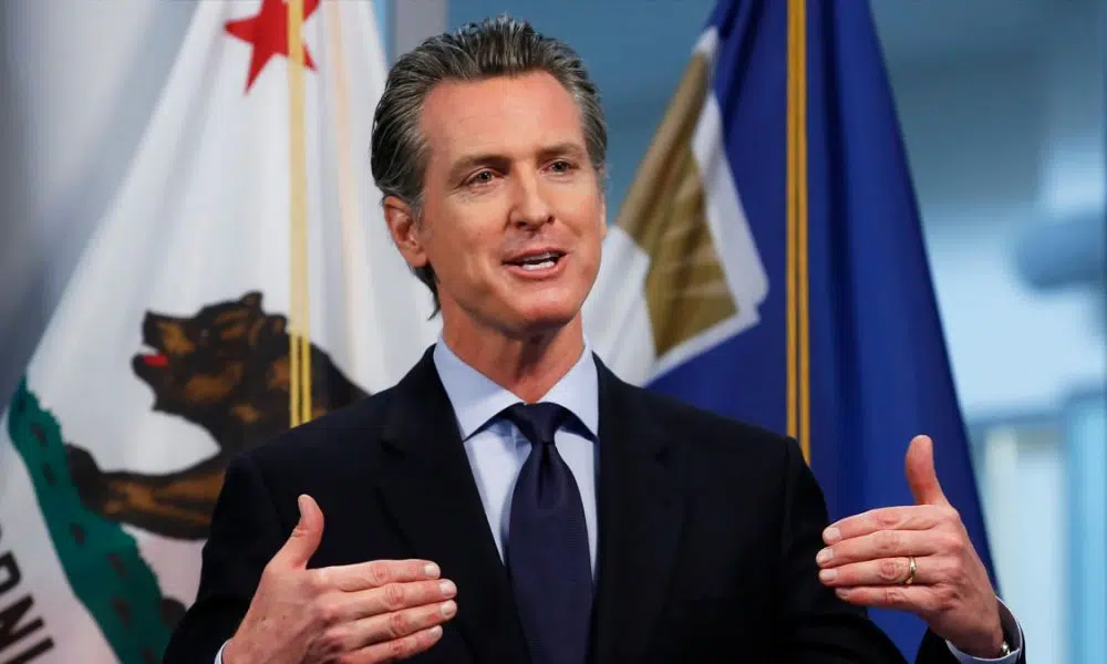 California Governor Gavin Newsom