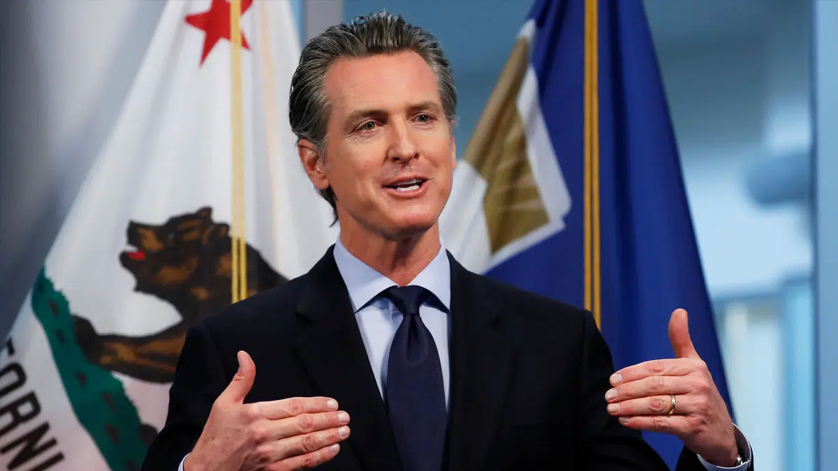 California Governor Gavin Newsom