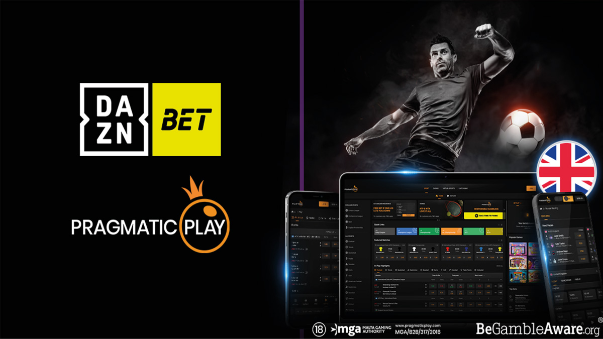 Pragmatic Play Expands into UK with Dazn Bet Sportsbook Launch