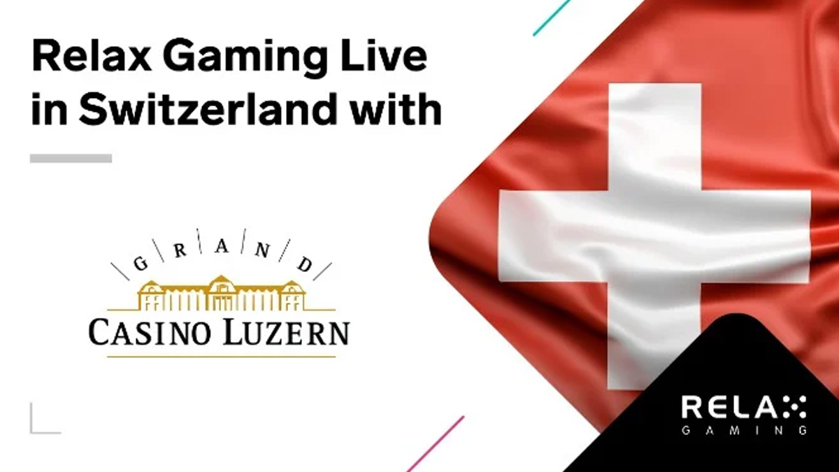 Relax Gaming Makes Swiss Debut with Grand Casino Luzern Partnership