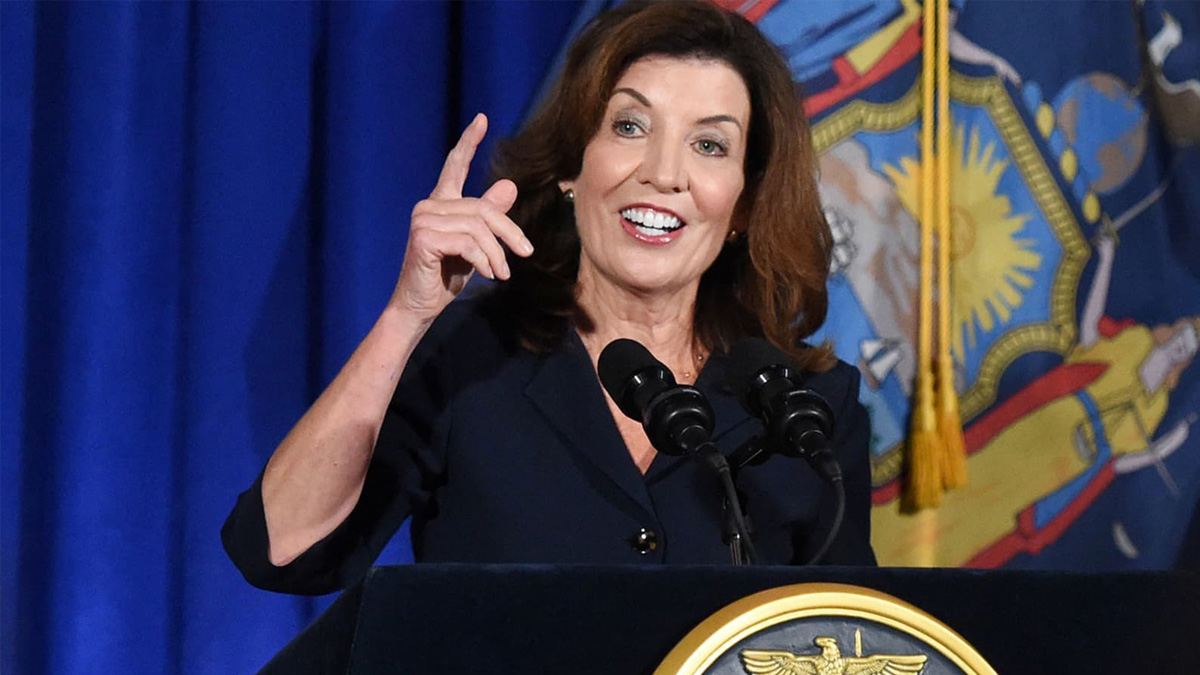 New York Governor Kathy Hochul