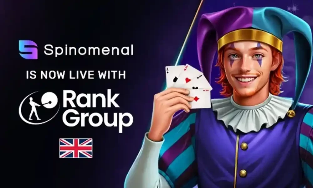 Spinomenal Partners with Rank Group to Expand UK Market