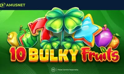 Amusnet Launches “10 Bulky Fruits” Slot with Exciting Features